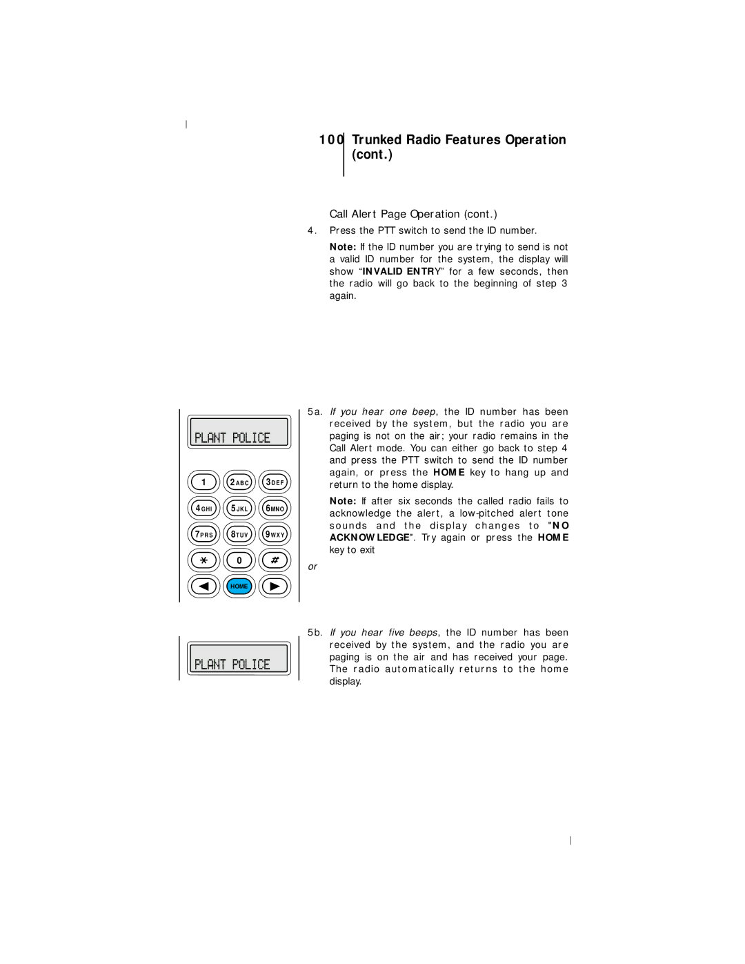 Motorola III operating instructions 8TUV 