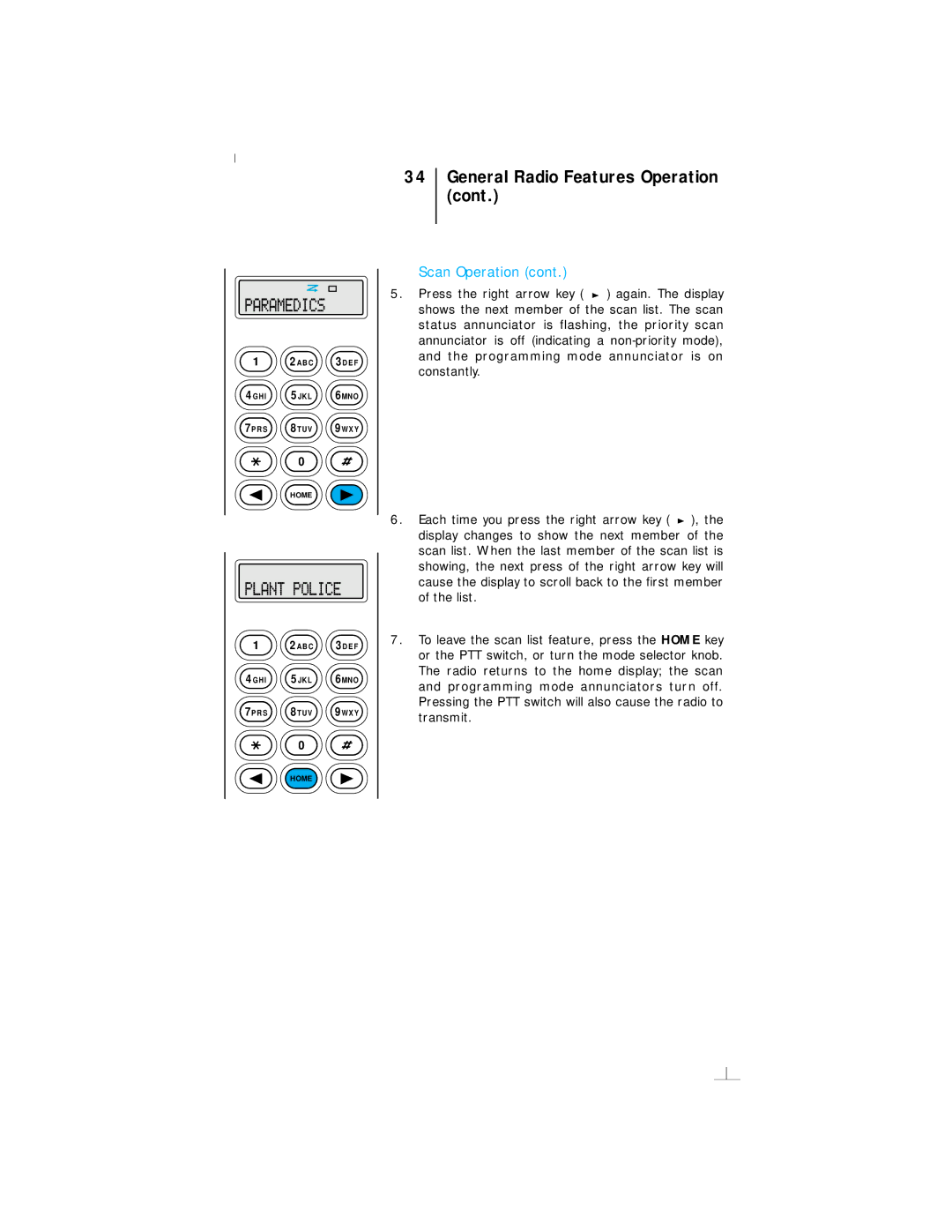 Motorola III operating instructions Jkl 