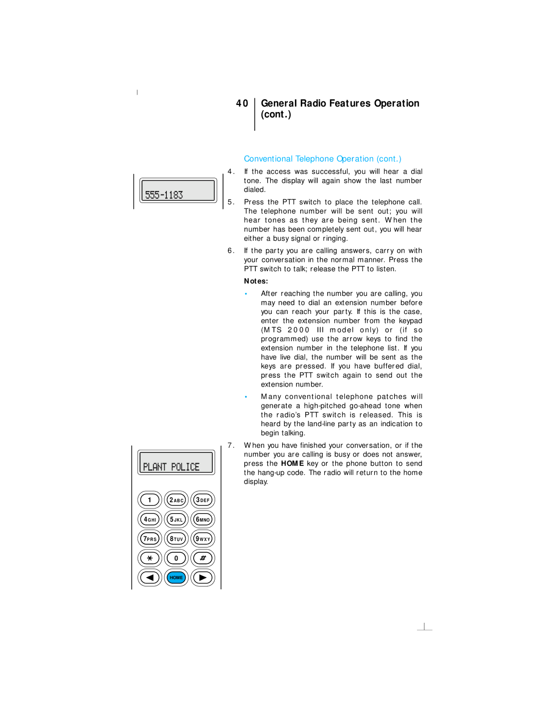 Motorola III operating instructions Jkl 