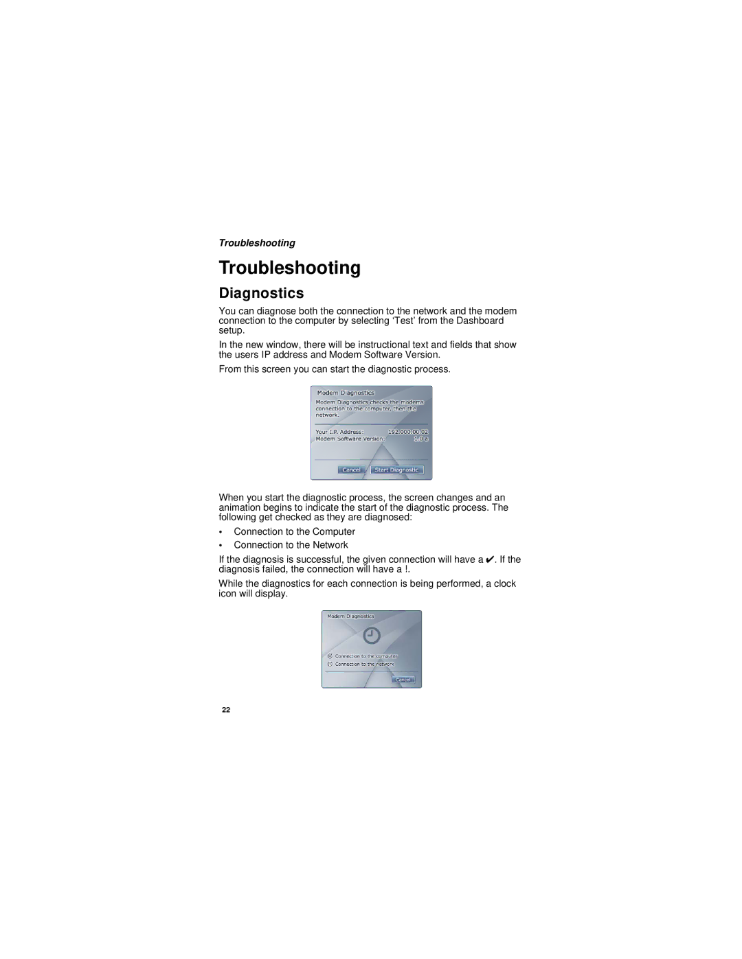 Motorola im240 manual Troubleshooting, Diagnostics 