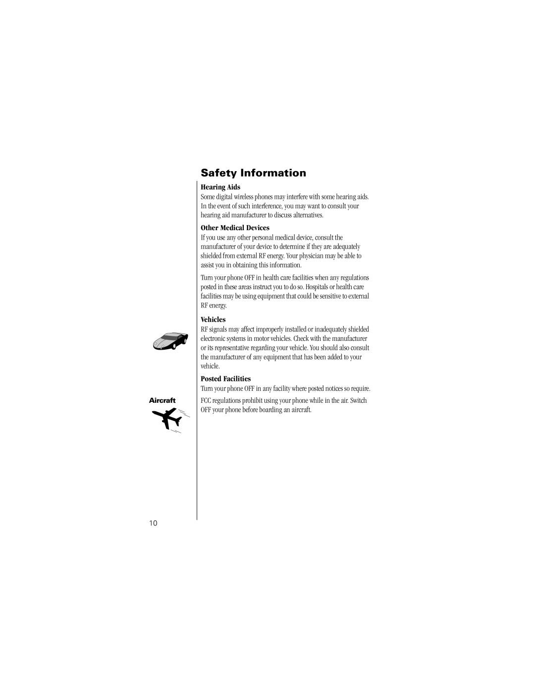 Motorola K1m specifications Hearing Aids, Aircraft 