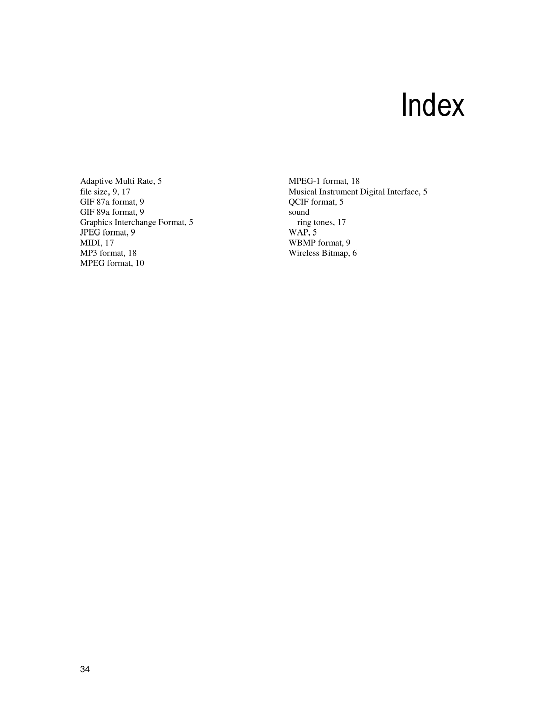 Motorola K3 technical manual Index 