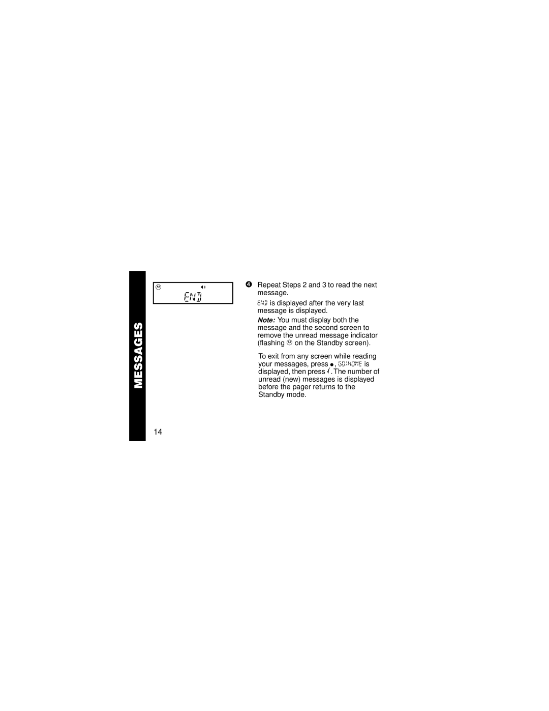 Motorola LS350 manual End 