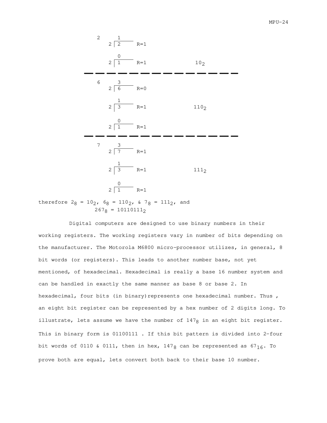 Motorola M6800 manual 