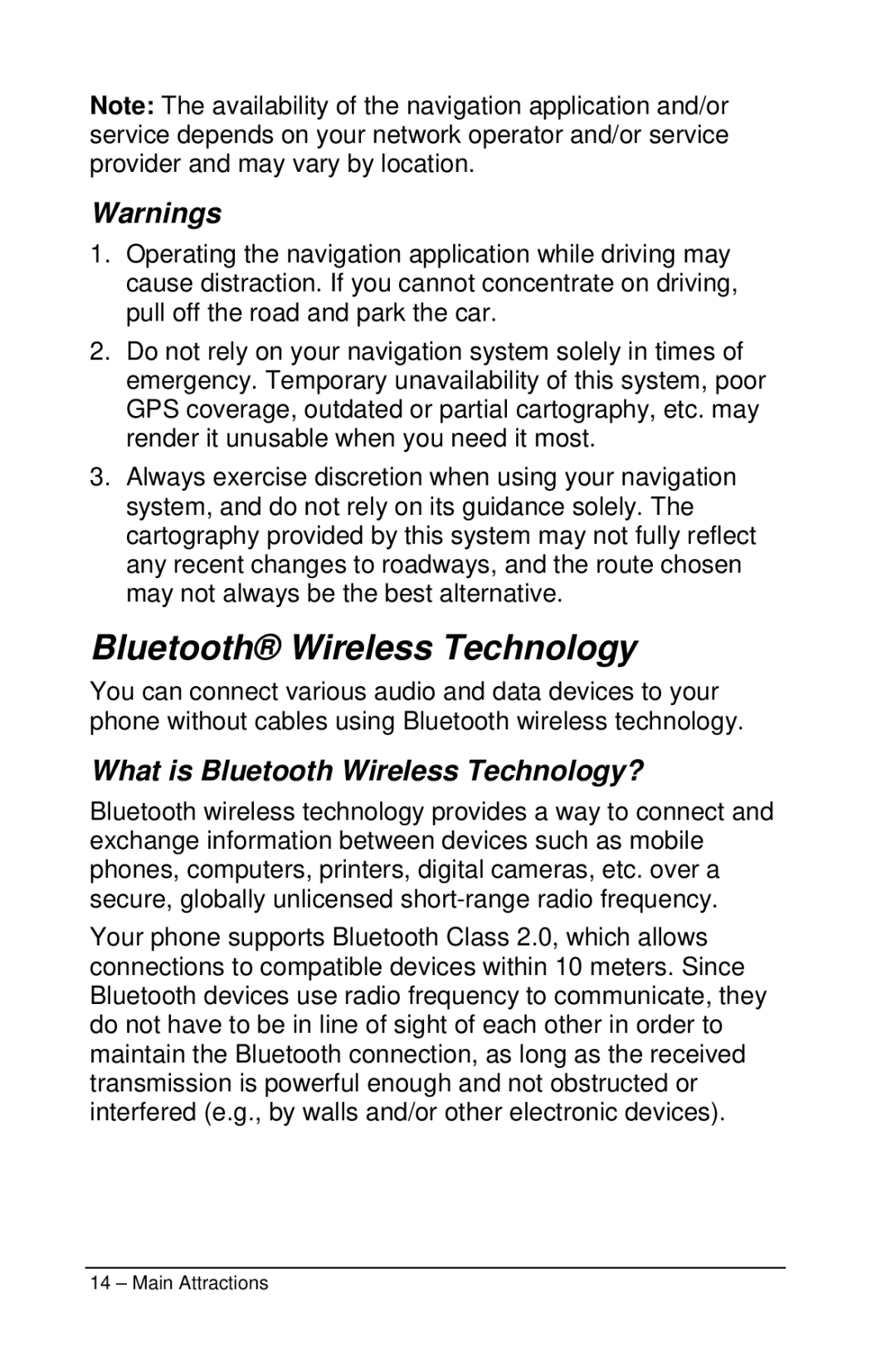 Motorola M990 manual What is Bluetooth Wireless Technology? 