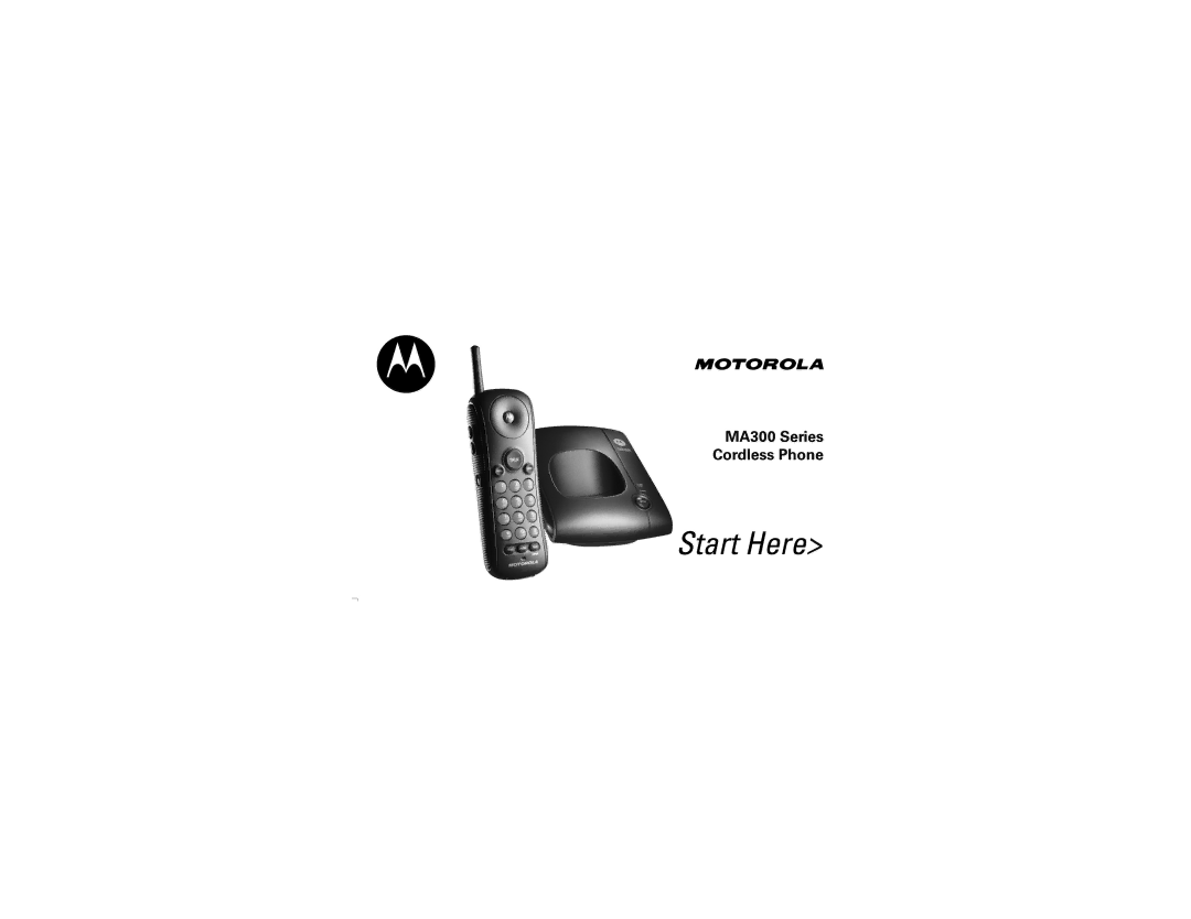 Motorola MA300 manual 