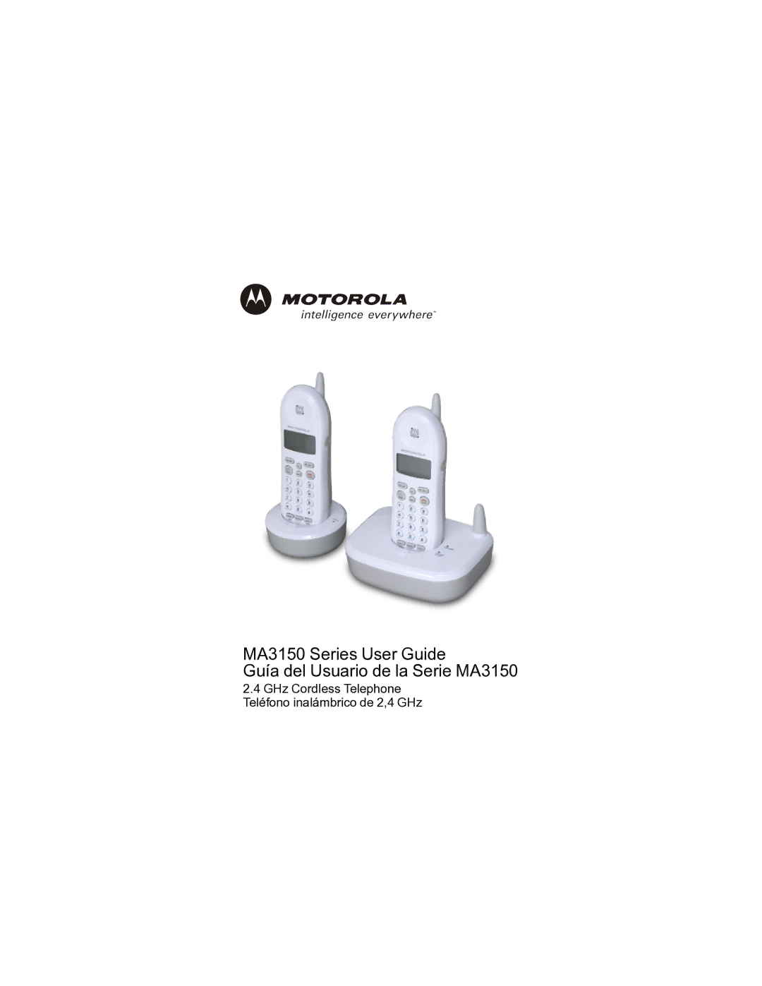 Motorola MA3153 manual MA3150 Series User Guide Guía del Usuario de la Serie MA3150 