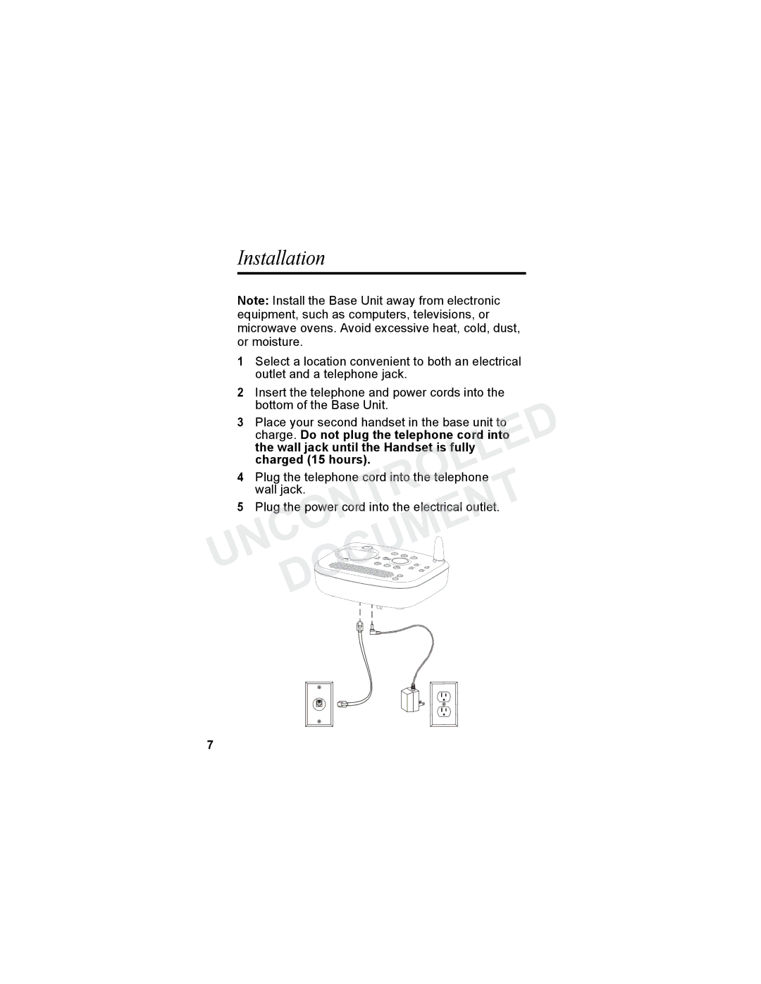 Motorola MA3160 manual Installation 