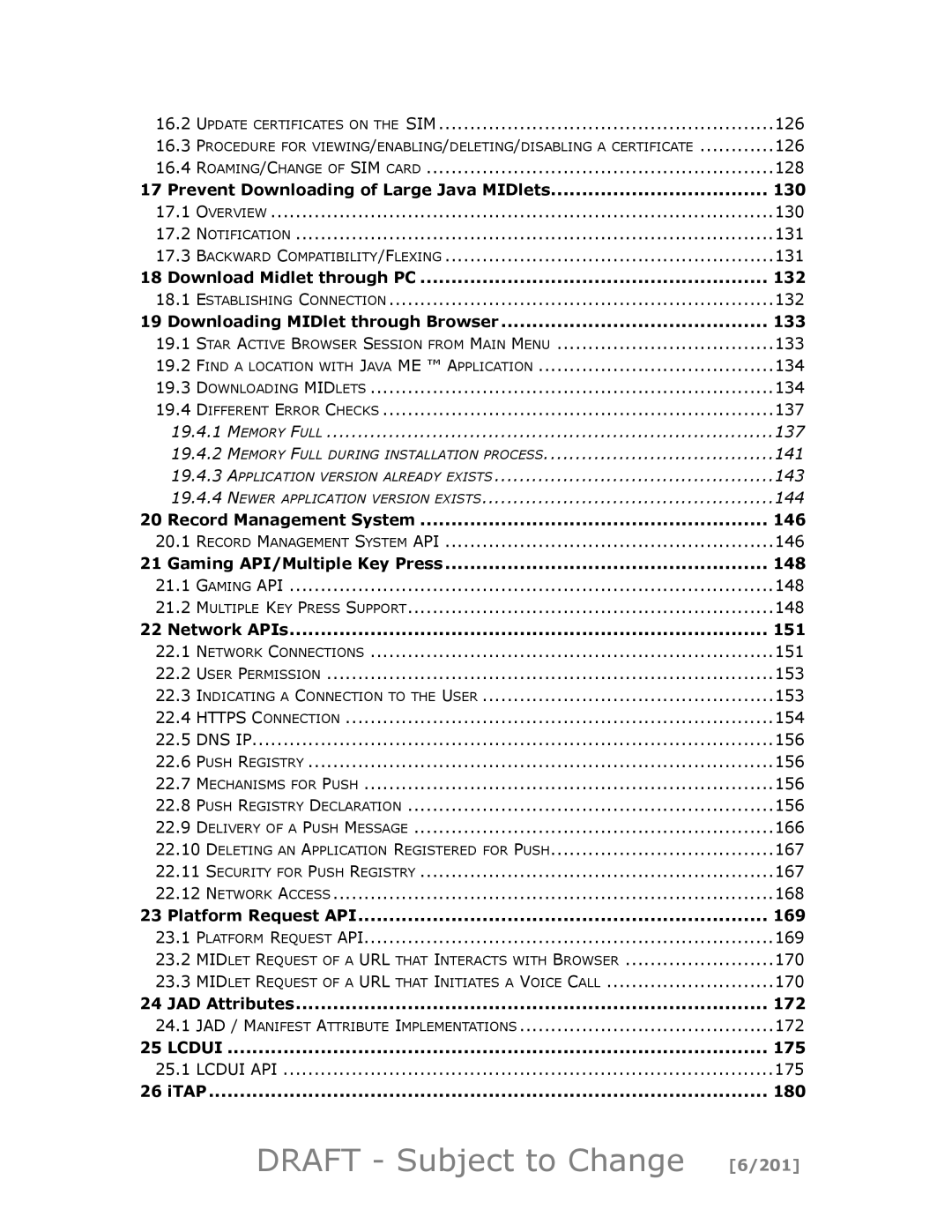 Motorola maxx V6 manual Draft Subject to Change 6/201 