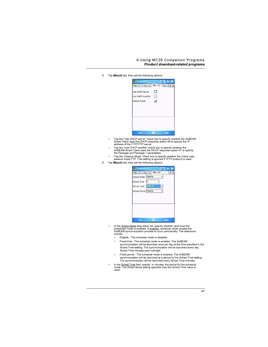 Motorola MC35 manual Product download-related programs 