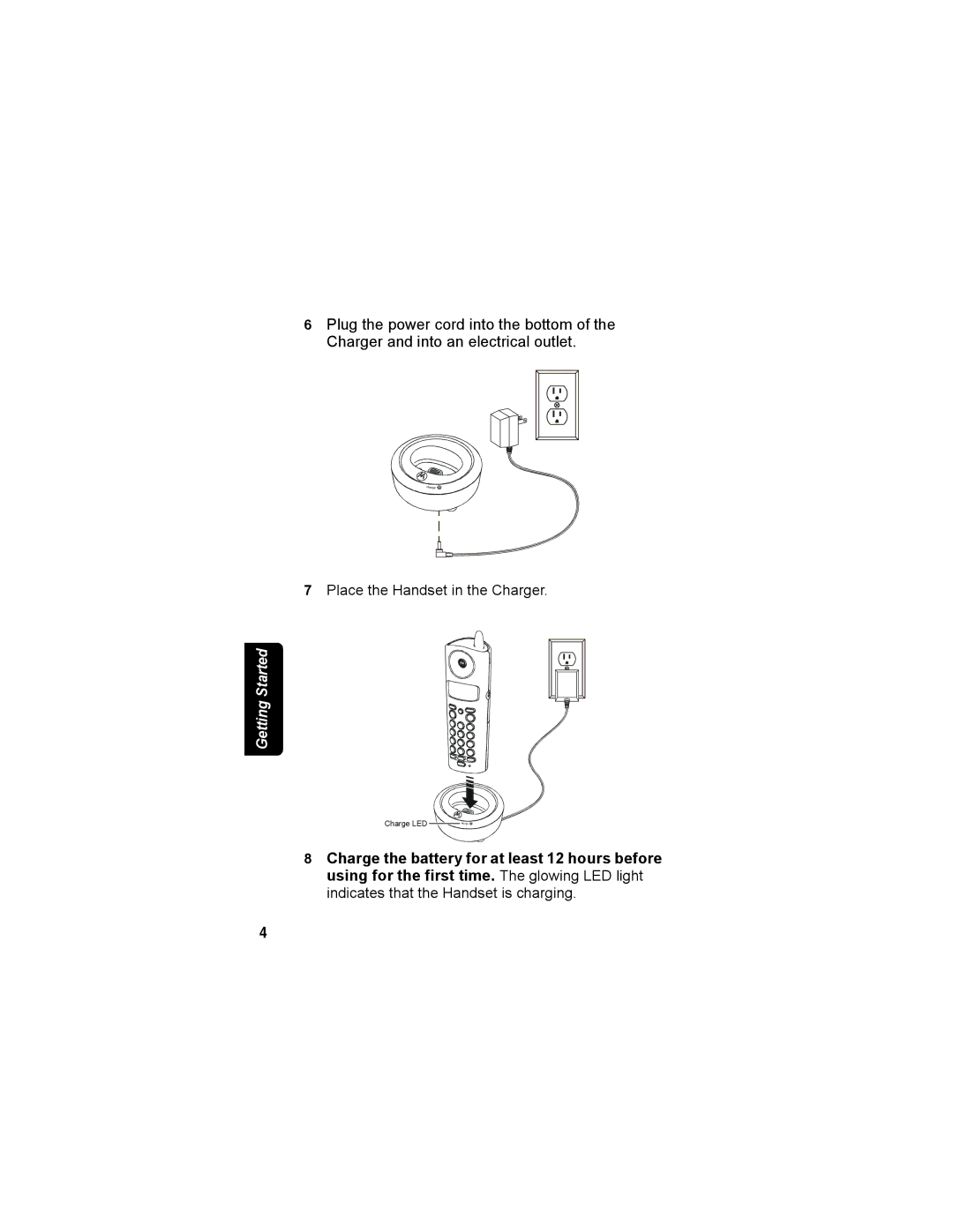 Motorola MD4160 Series manual Charge LED 