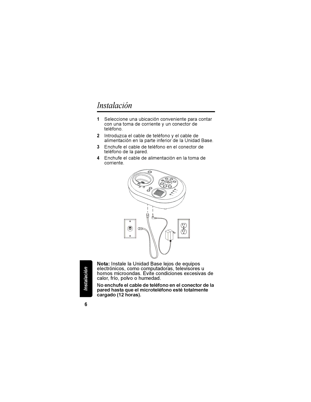 Motorola MD4160 Series manual Instalación 