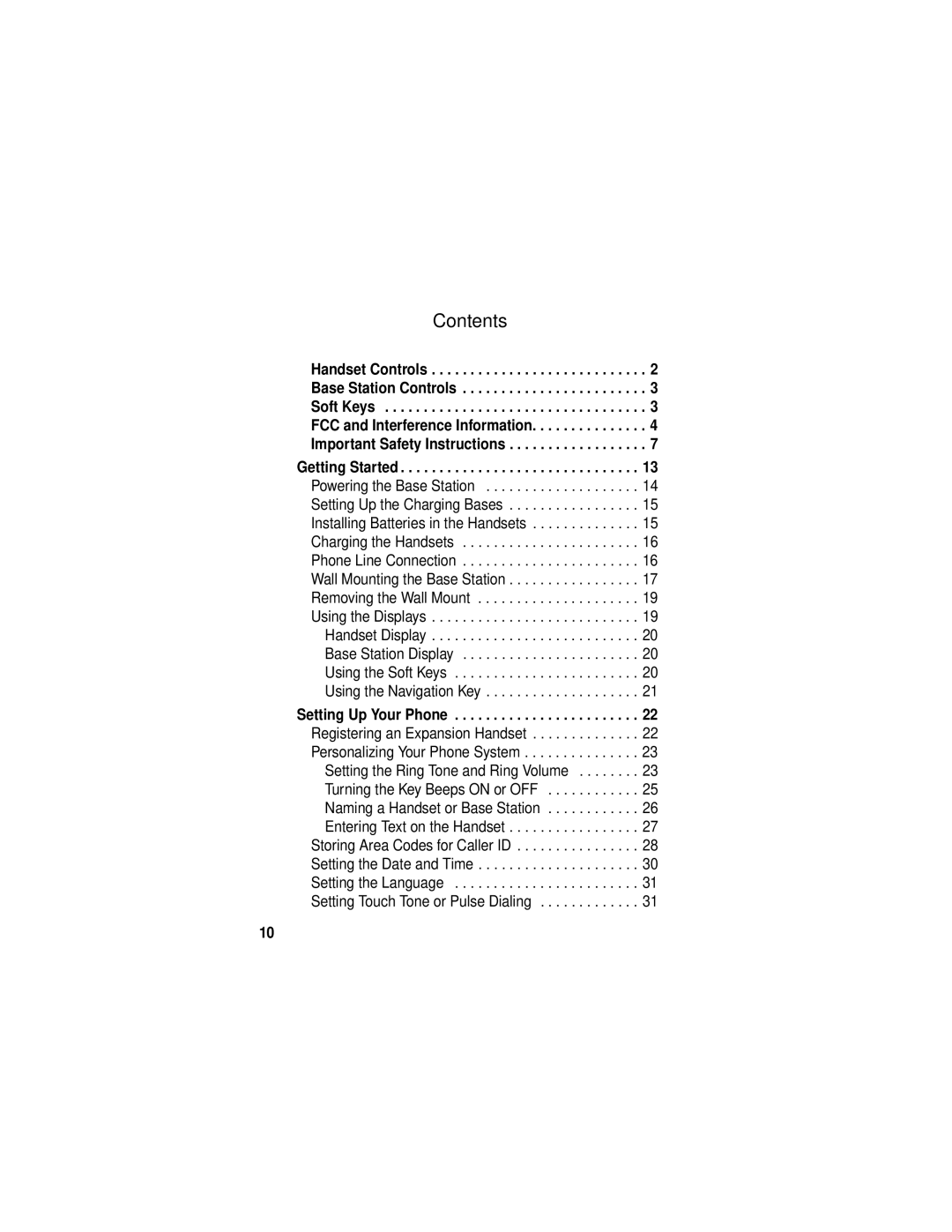 Motorola MD470 Series manual Contents 