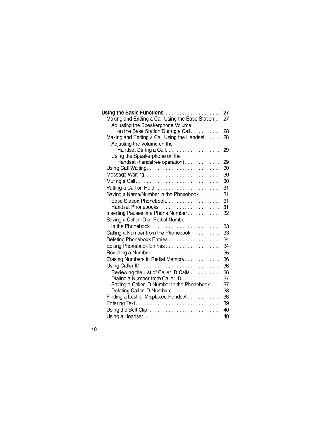 Motorola MD670 Series manual Adjusting the Speakerphone Volume 