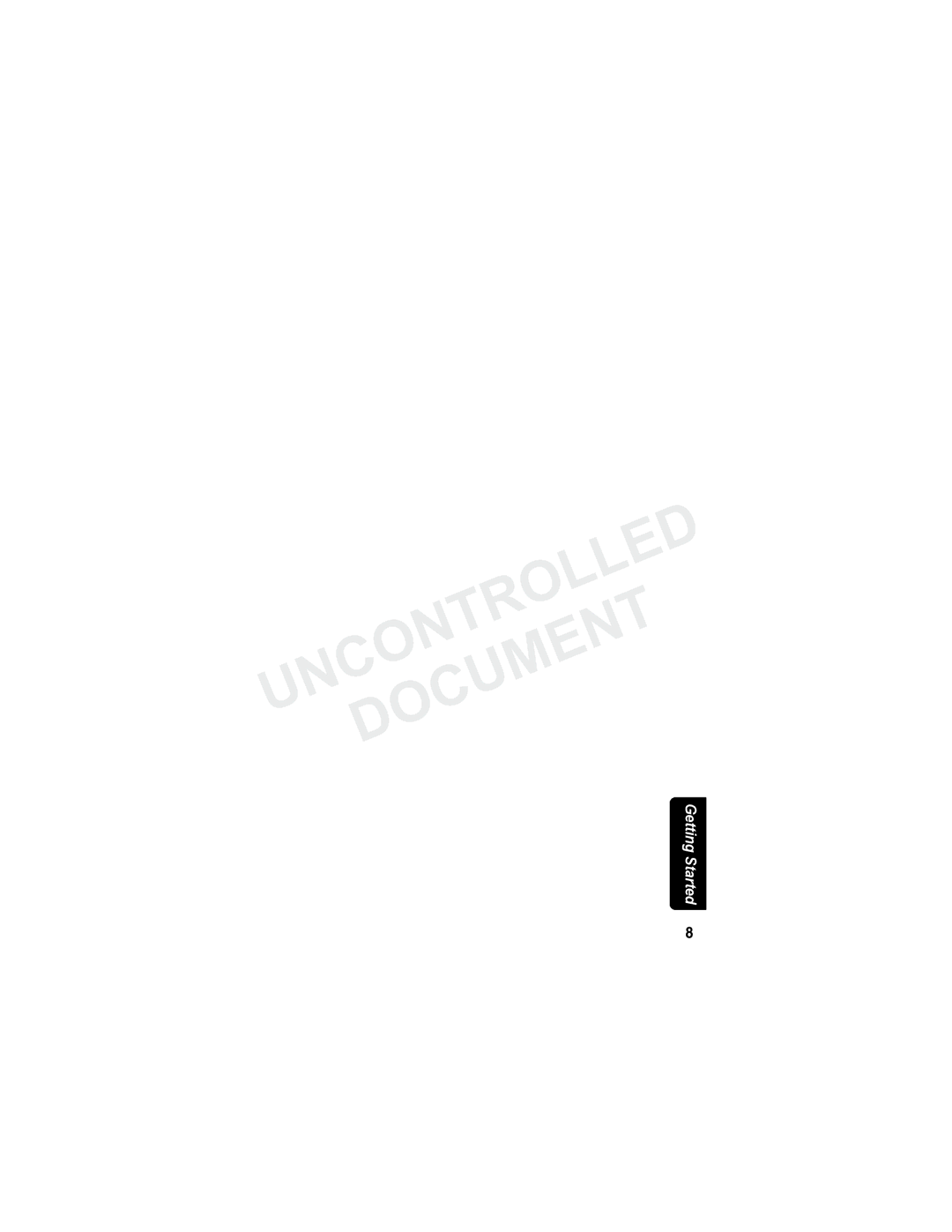 Motorola MD7080 Series manual Uncontrolleddocument 