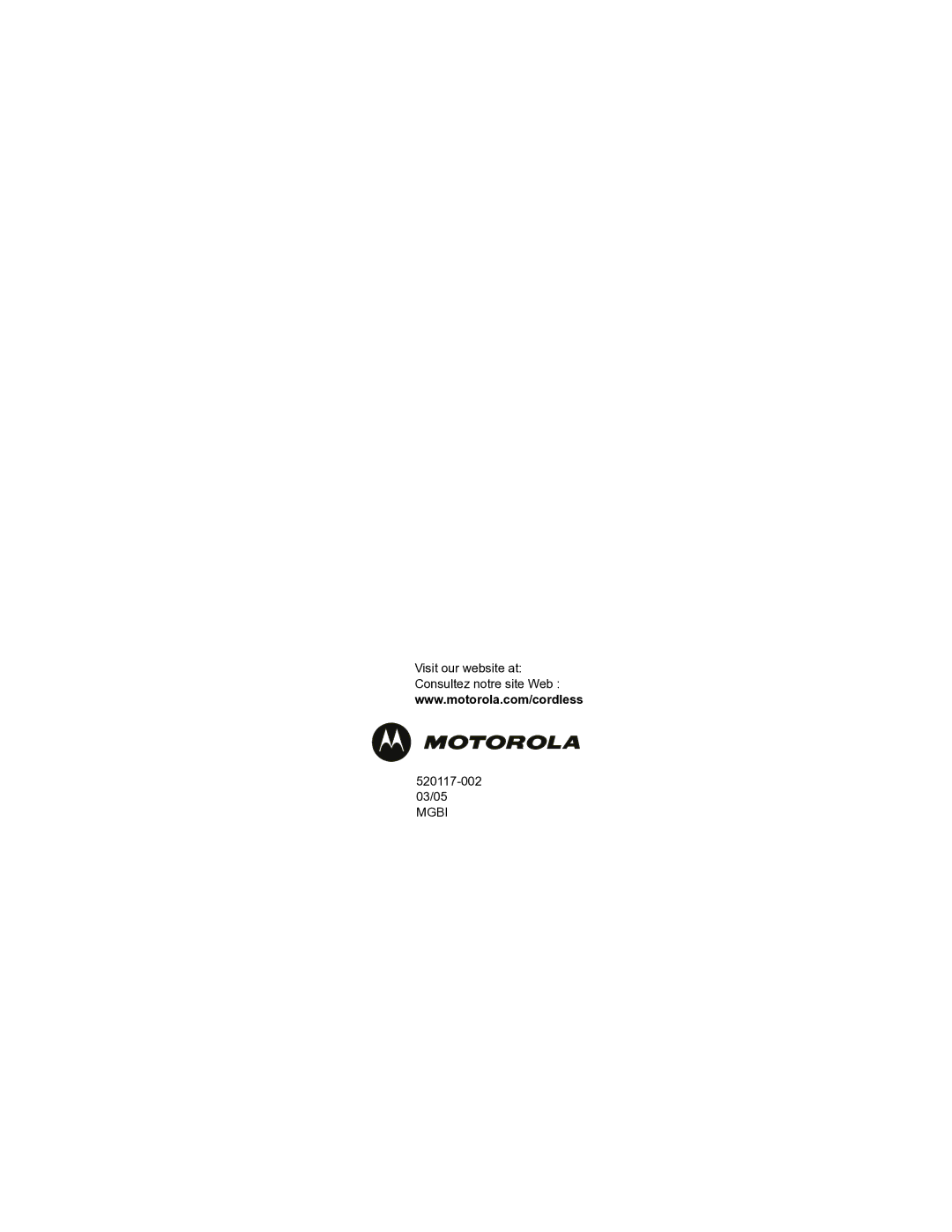 Motorola MD7080 manual Mgbi 