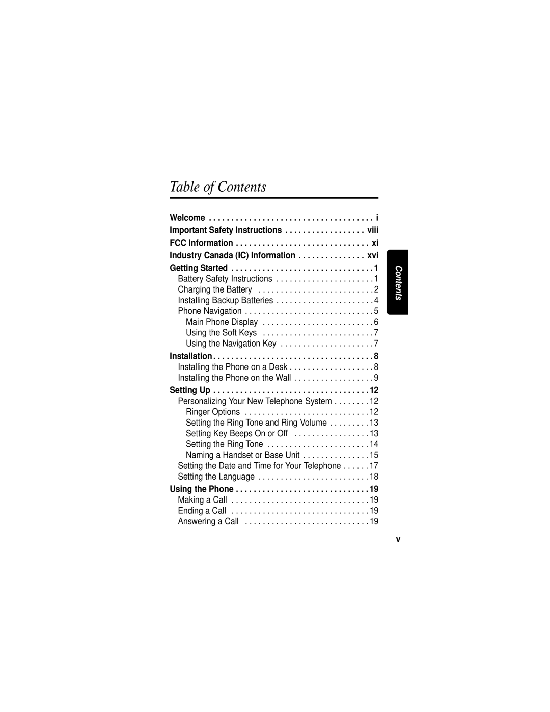 Motorola MD7080 manual Table of Contents 