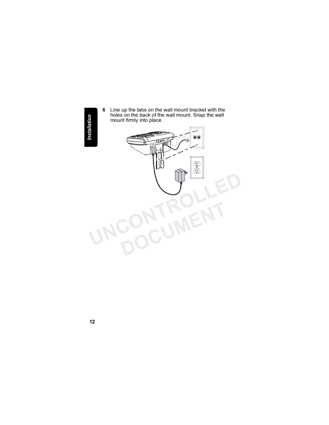 Motorola MD7090 manual Uncontrolleddocument 