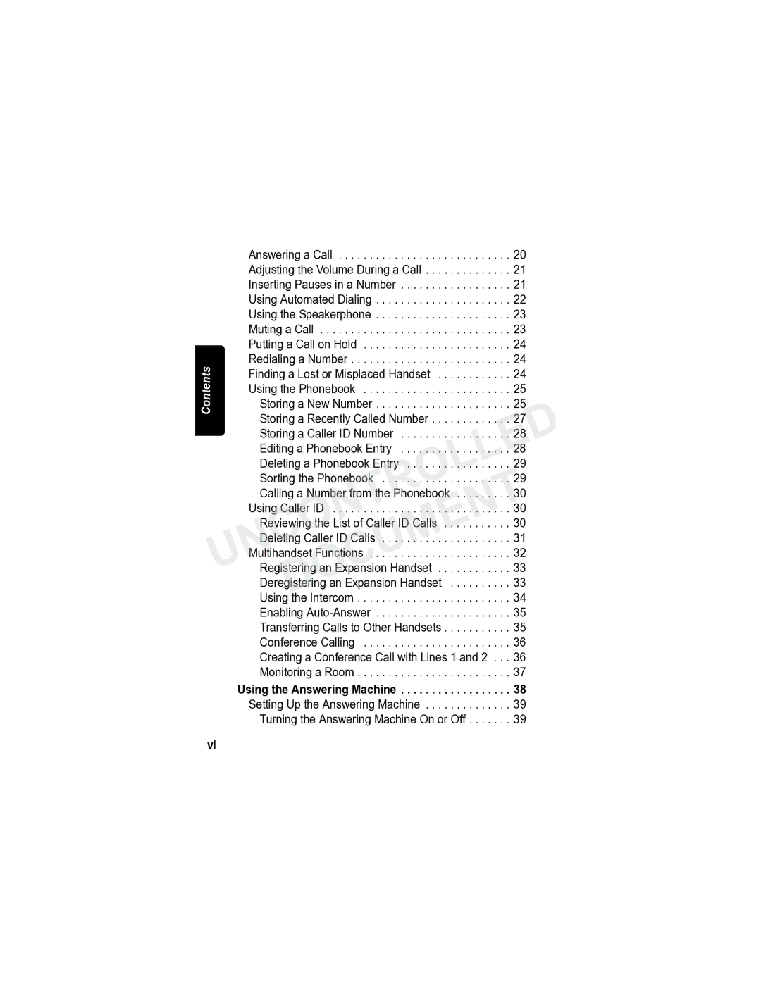 Motorola MD7090 manual Contents 