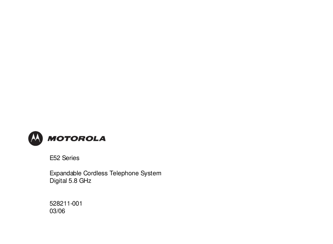 Motorola MD7250 manual 