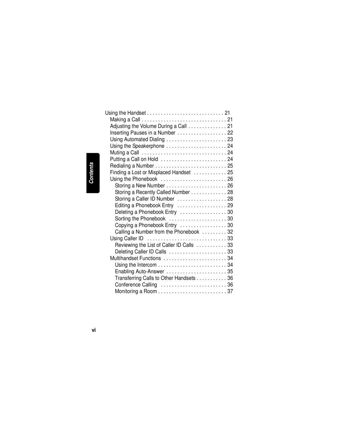 Motorola MD760 manual Contents 