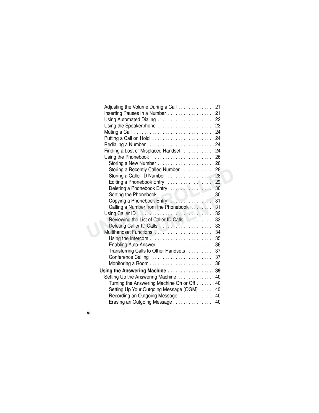 Motorola MD790 Series manual UNCONTROLLEDUsing the Intercom 