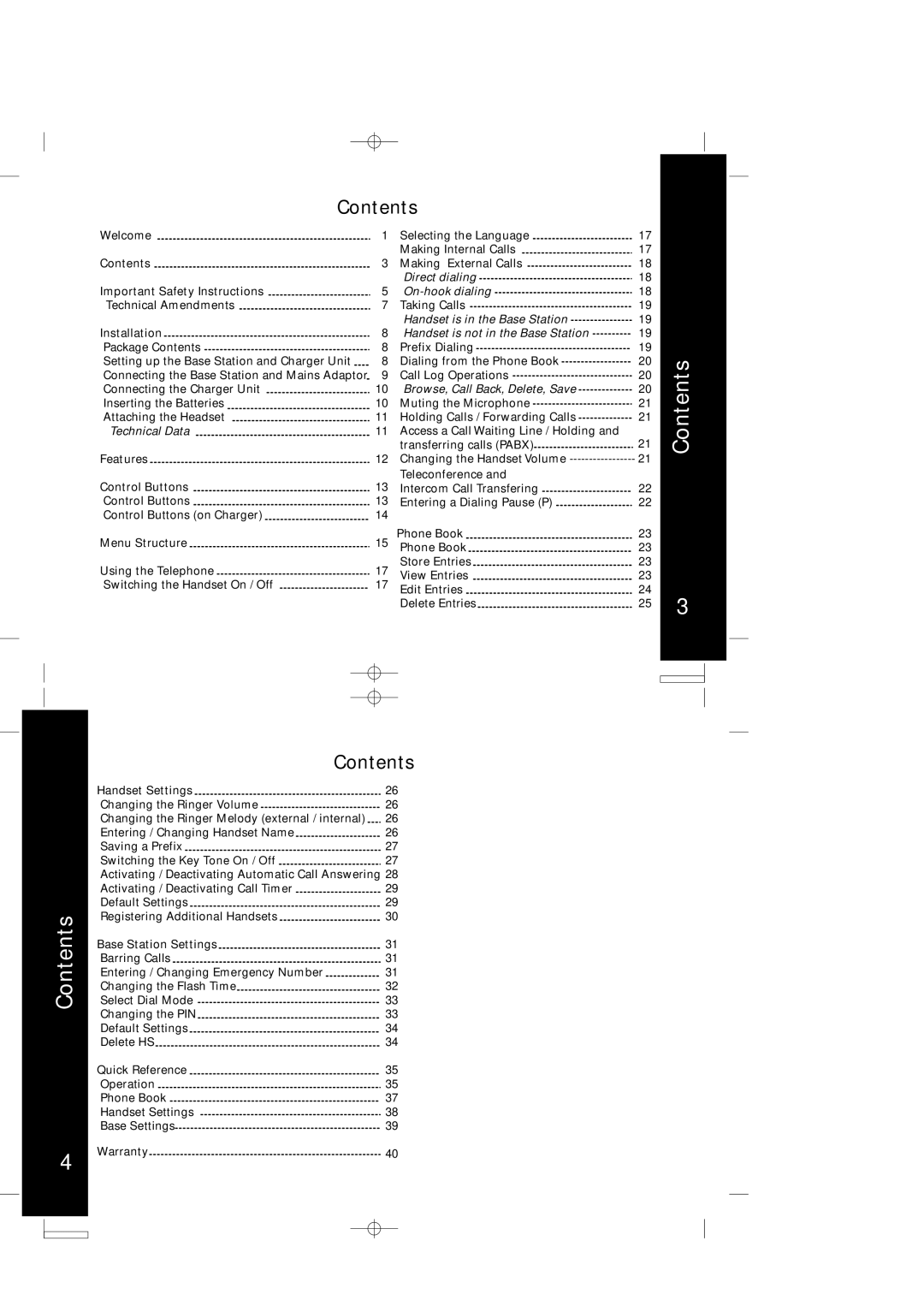 Motorola ME4050 manual Contents 