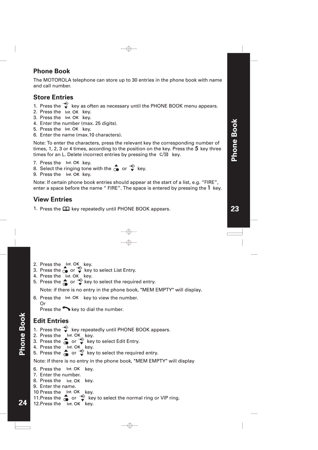 Motorola ME5061/ME5061R manual 