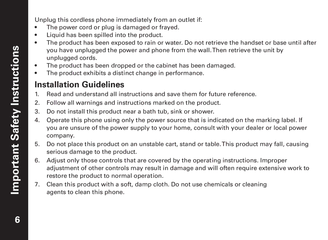 Motorola ME6091 manual Installation Guidelines 