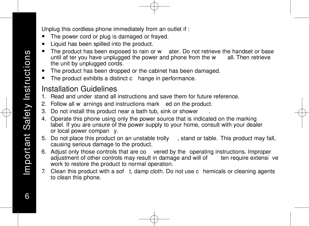 Motorola ME7158 manual Installation Guidelines 