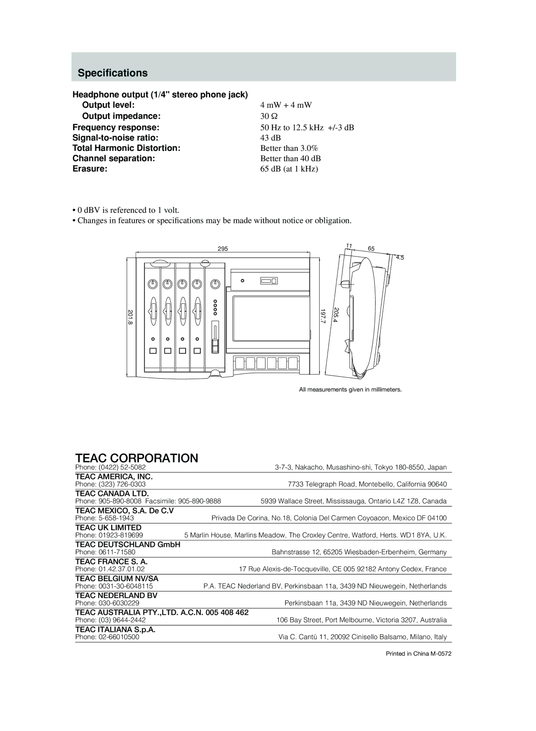 Motorola MF-P01 owner manual Specifications 