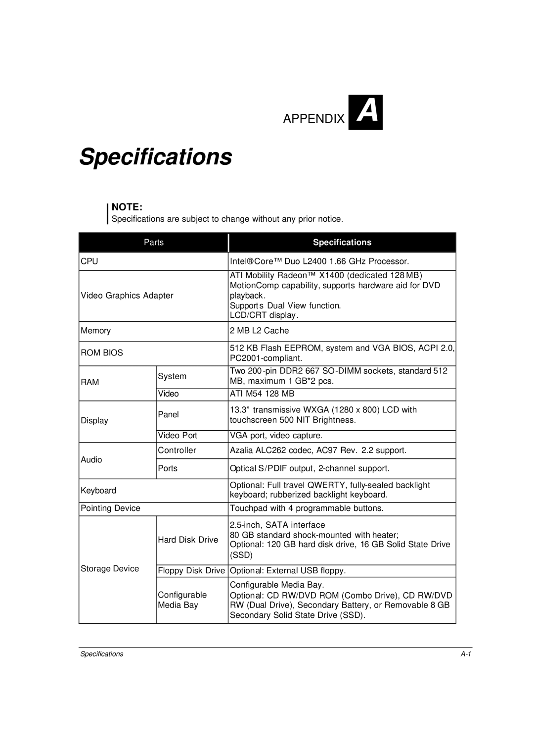 Motorola ML910 owner manual Specifications 