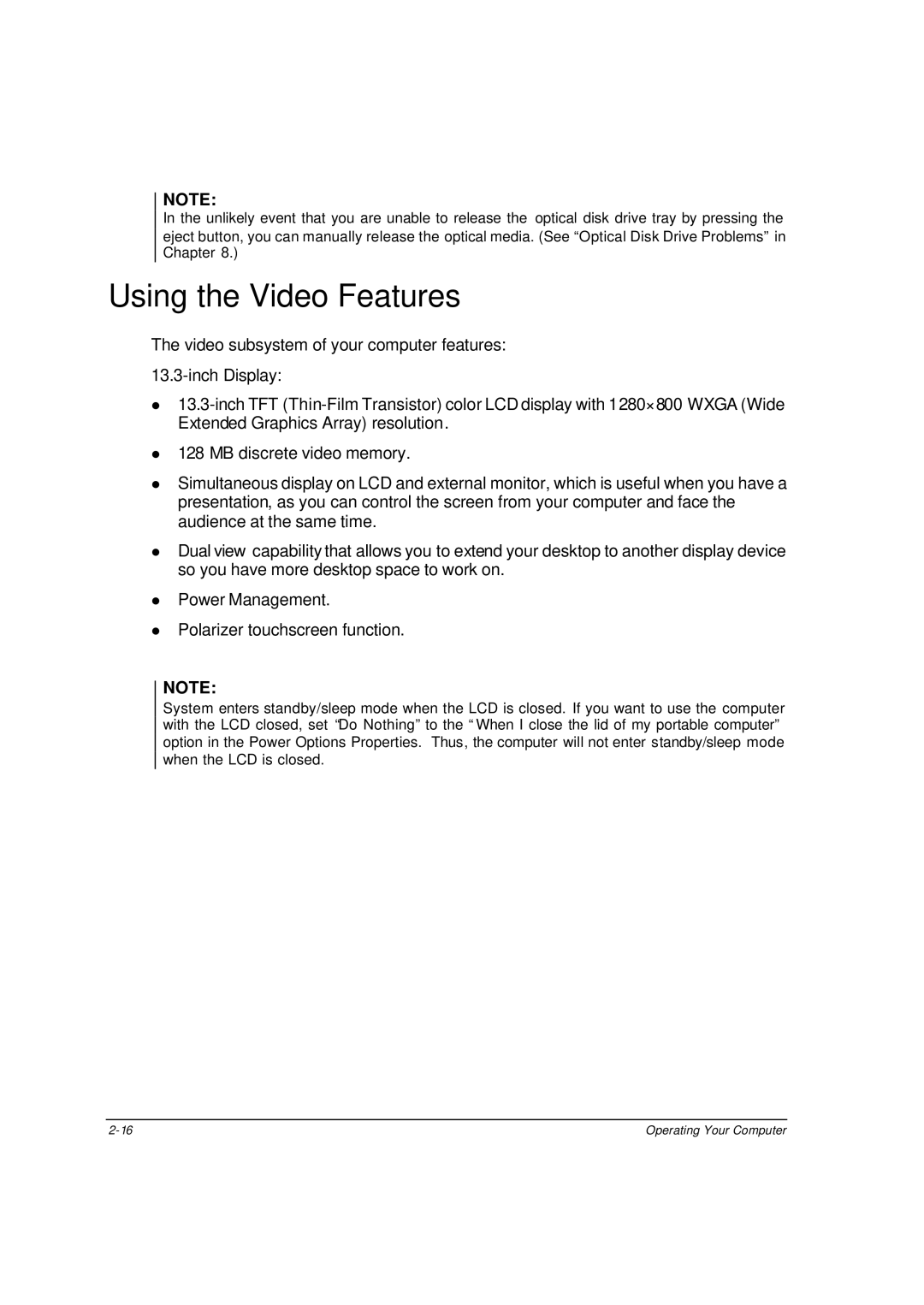 Motorola ML910 owner manual Using the Video Features 