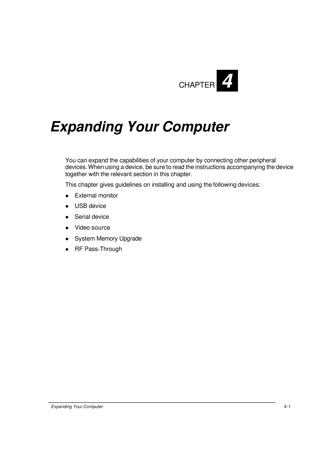 Motorola ML910 owner manual Expanding Your Computer 