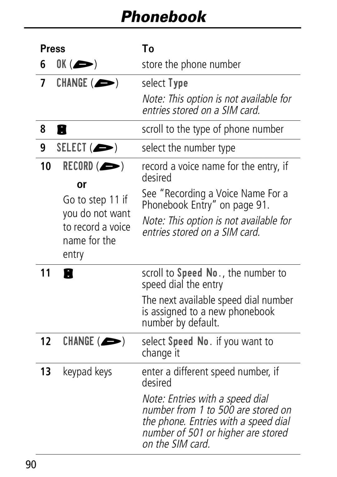 Motorola Moto Q manual 10 5&25 + 