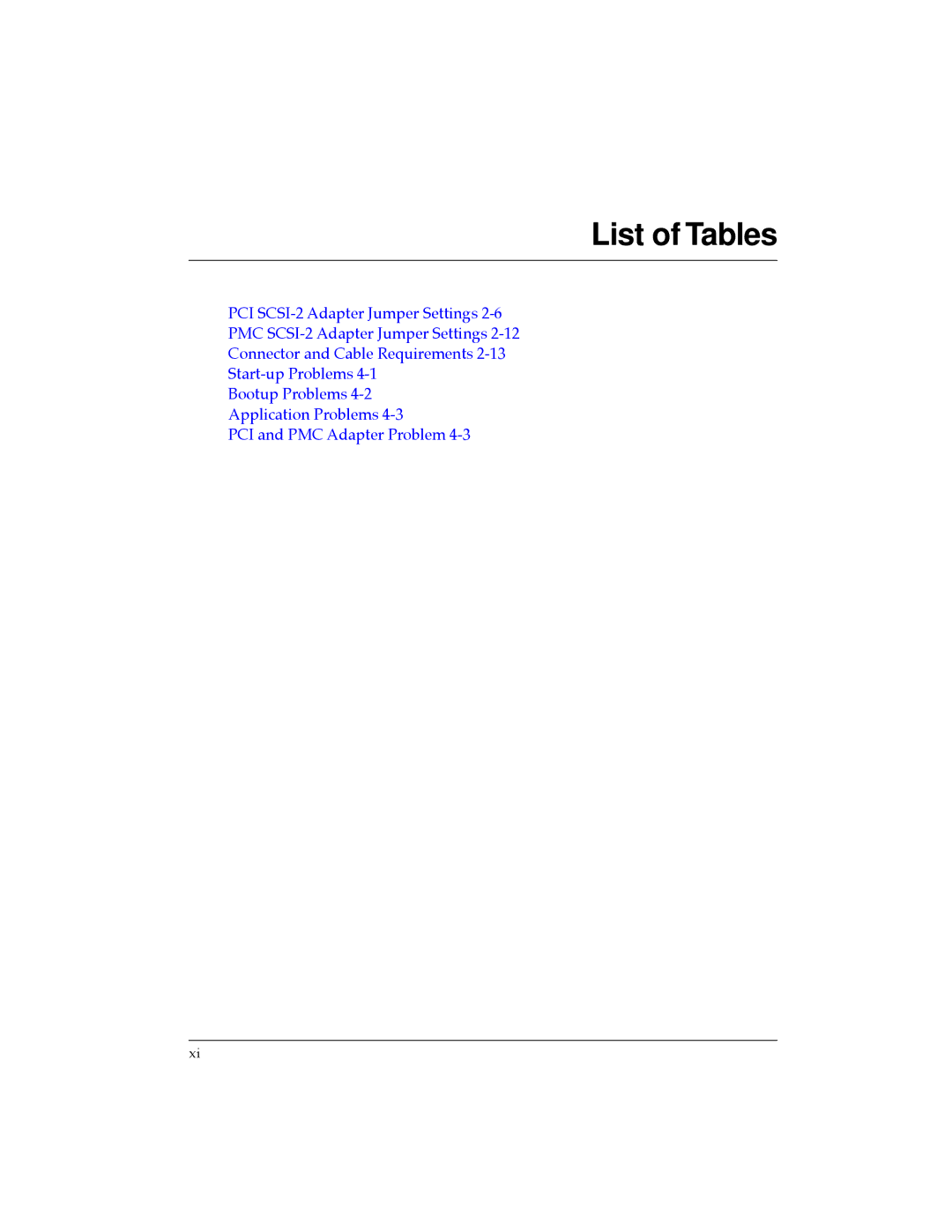 Motorola MPMC101 user manual List of Tables 