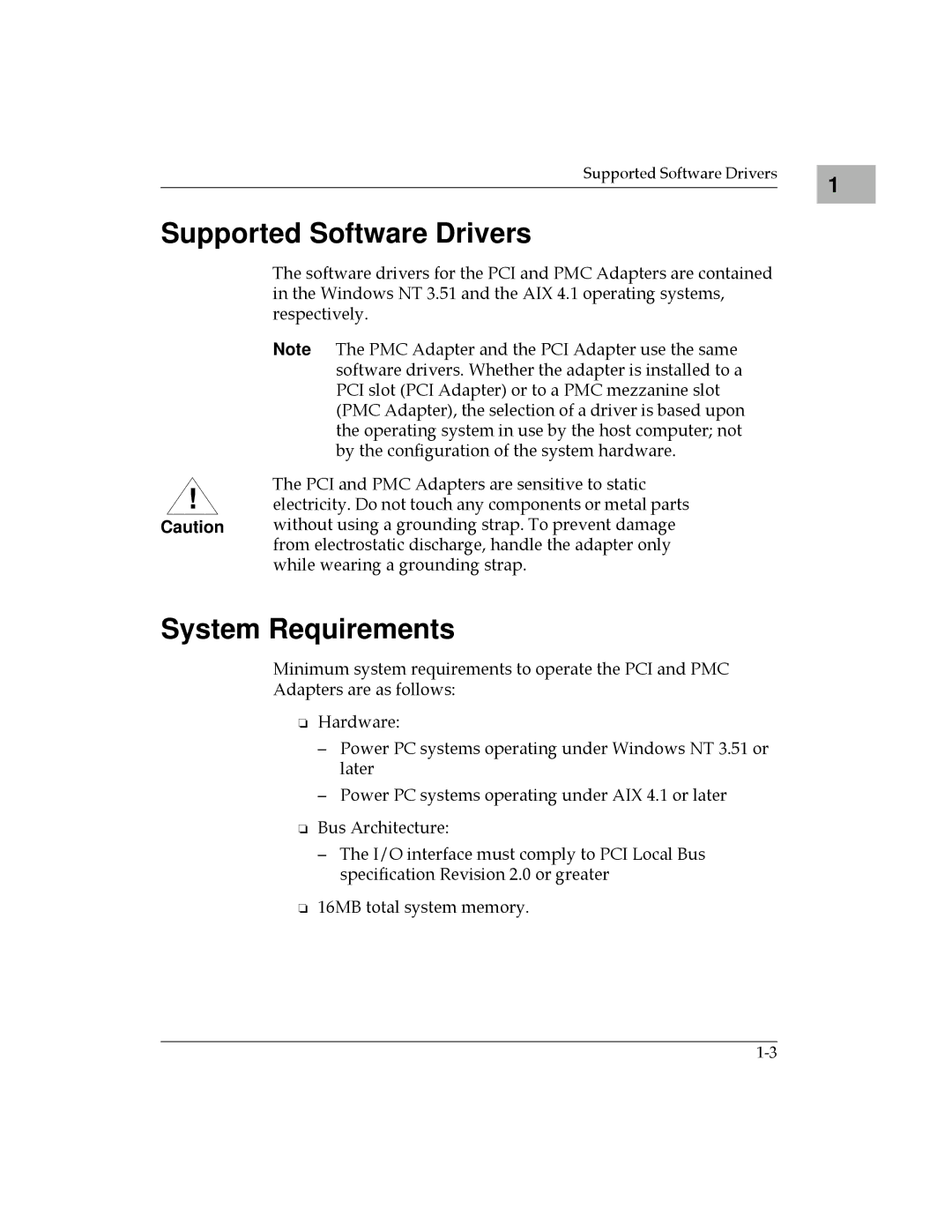 Motorola MPMC101 user manual Supported Software Drivers, System Requirements 