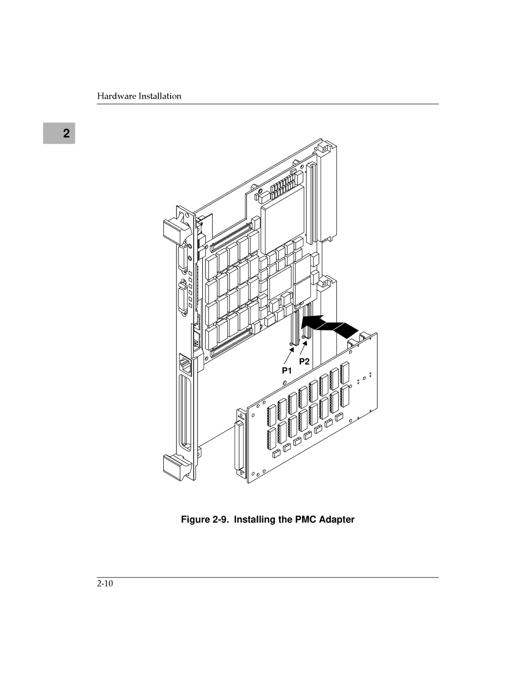 Motorola MPMC101 user manual Installing the PMC Adapter 