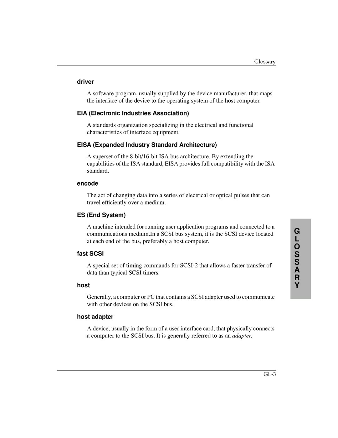 Motorola MPMC101 Driver, EIA Electronic Industries Association, Eisa Expanded Industry Standard Architecture, Encode, Host 