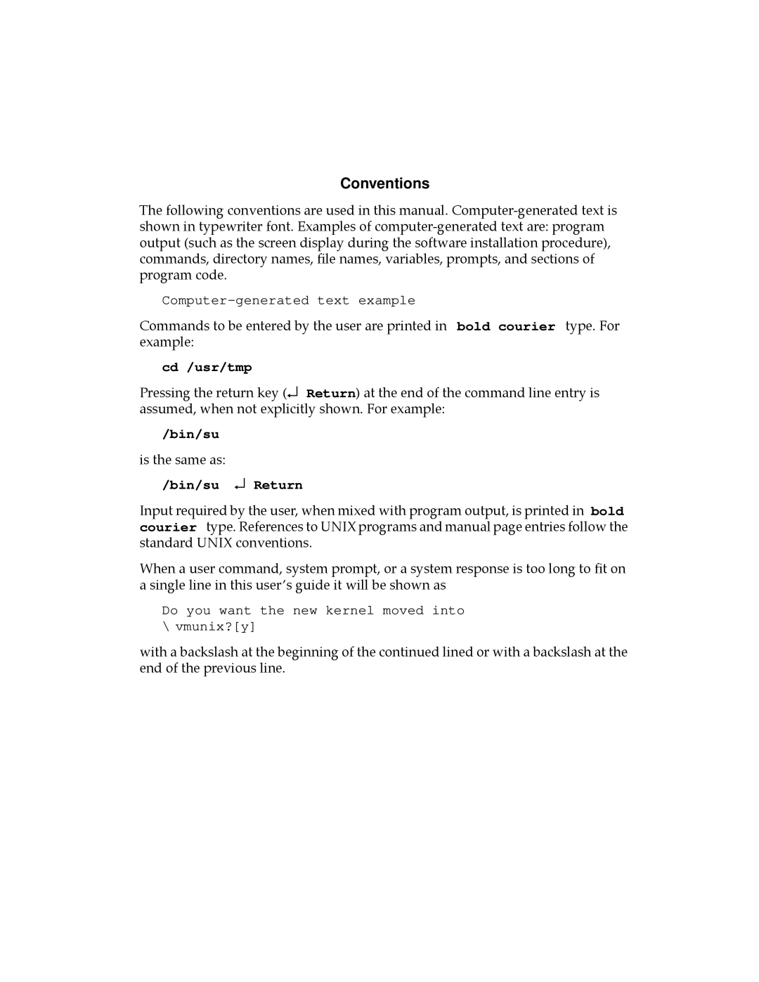 Motorola MPMC101 user manual Conventions 