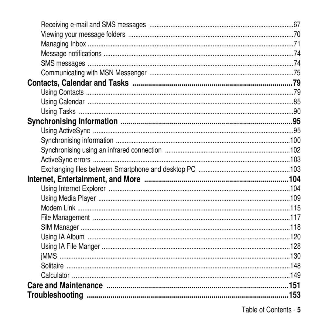 Motorola MPx200 manual 151 