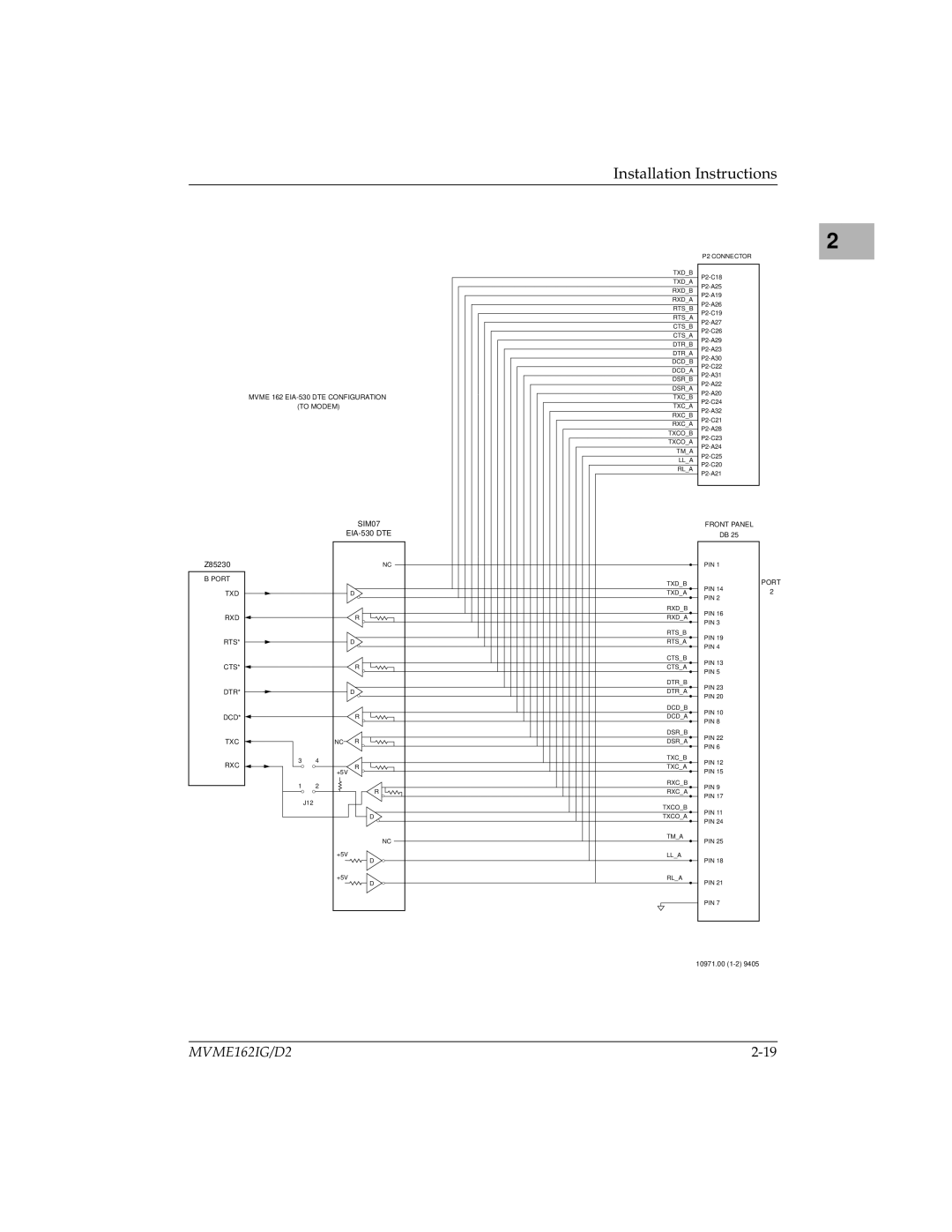 Motorola MVME162 manual SIM07 