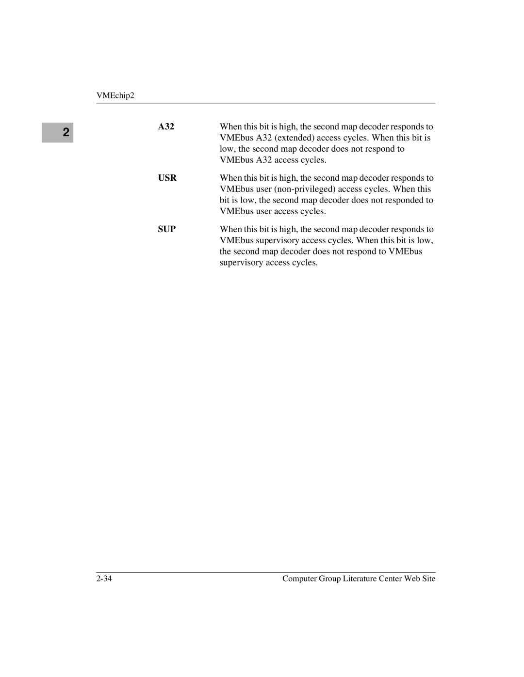 Motorola MVME172 manual A32, Usr, Sup 