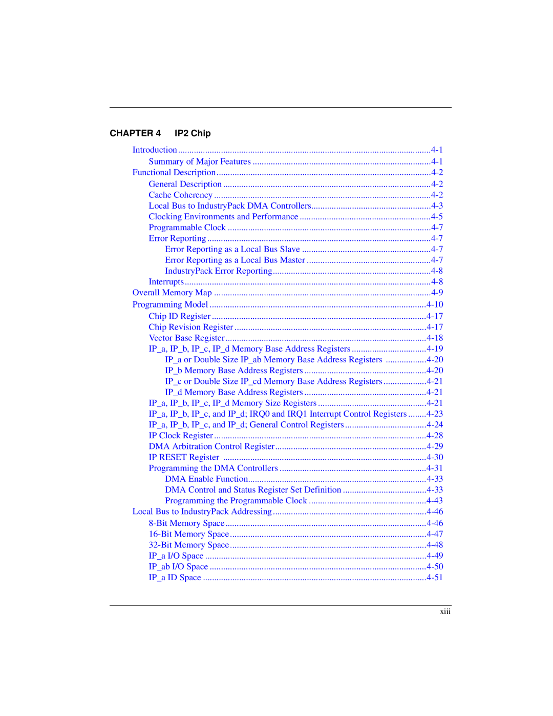 Motorola MVME172 manual IP2 Chip 