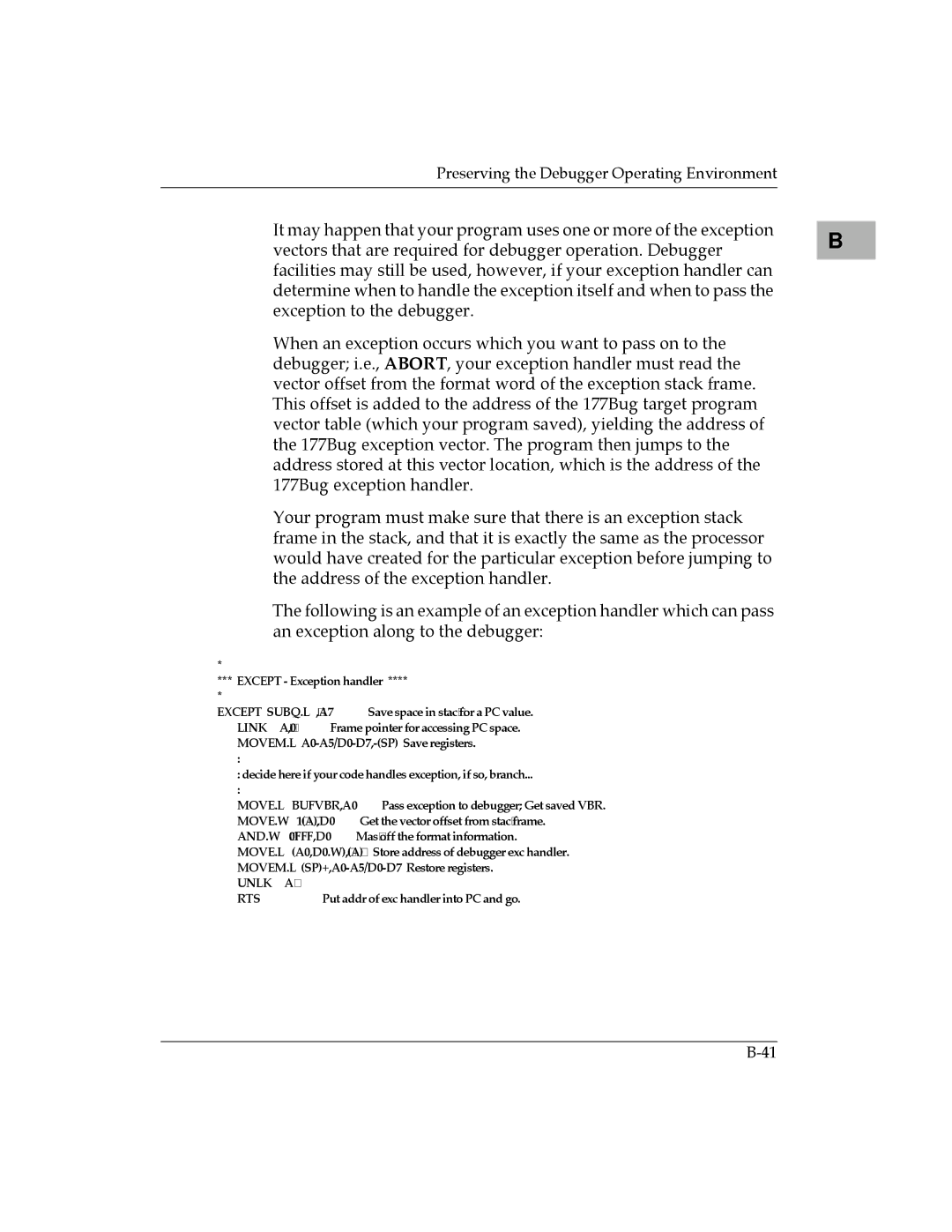 Motorola MVME177 manual Except SUBQ.L 