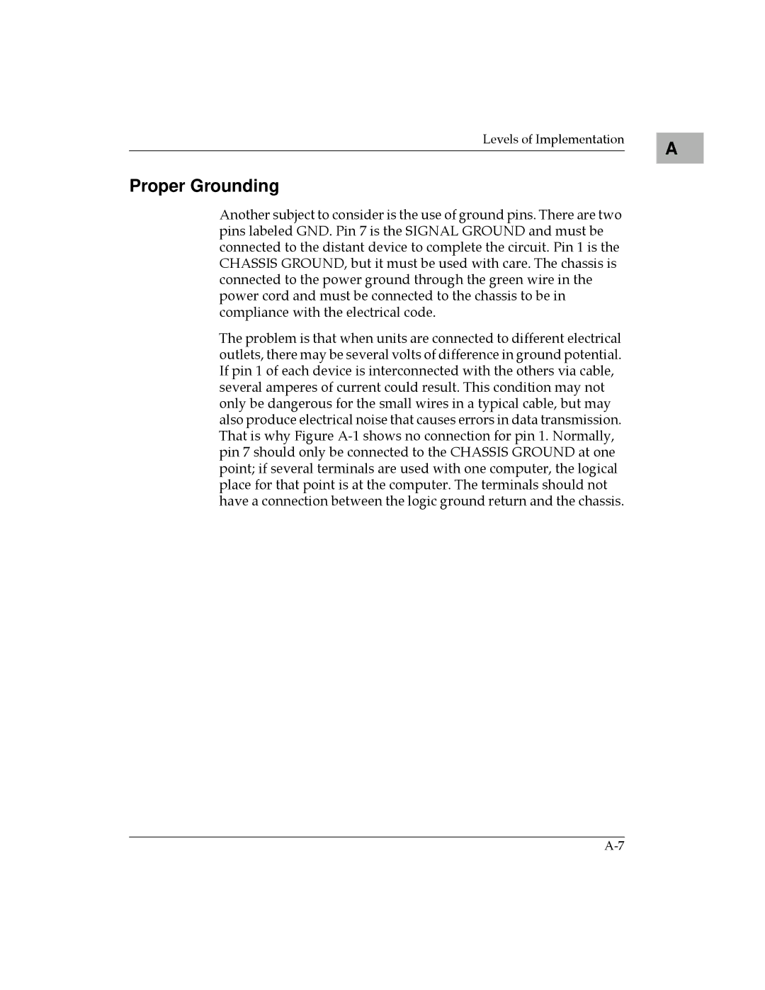 Motorola MVME177 manual Proper Grounding 