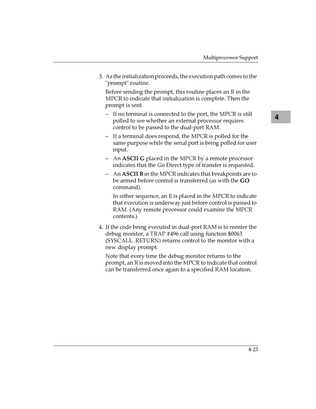 Motorola MVME187 manual Multiprocessor Support 