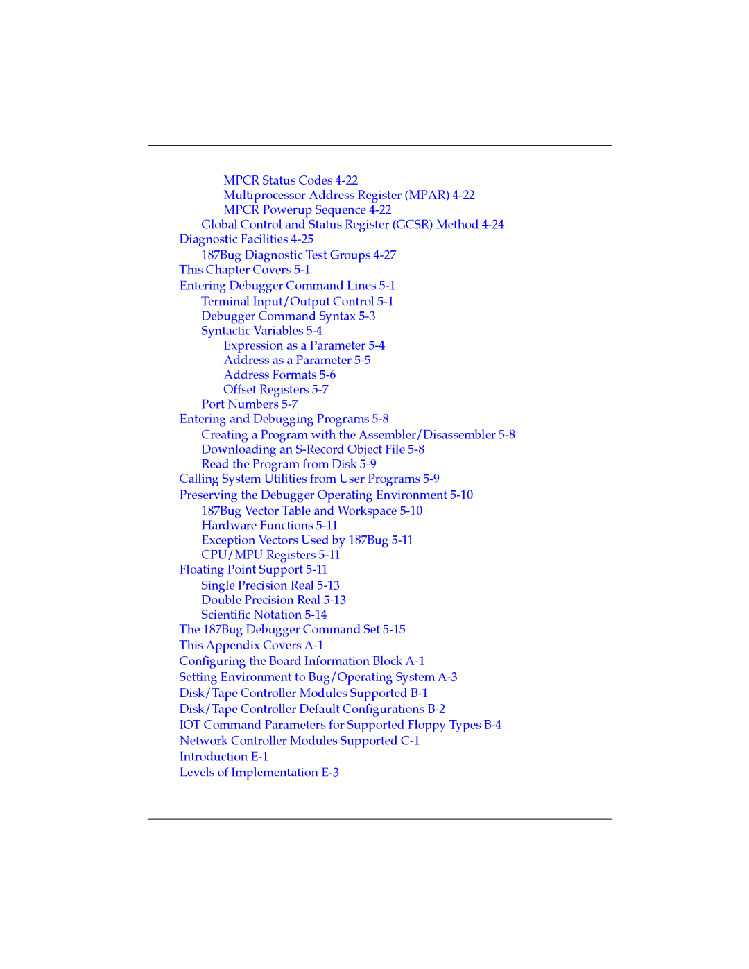 Motorola MVME187 manual 