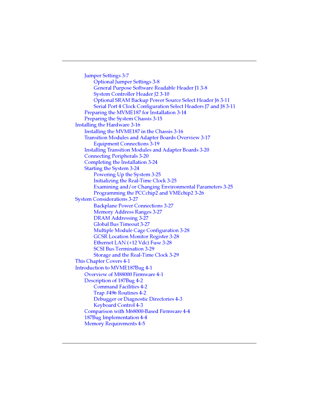 Motorola MVME187 manual 