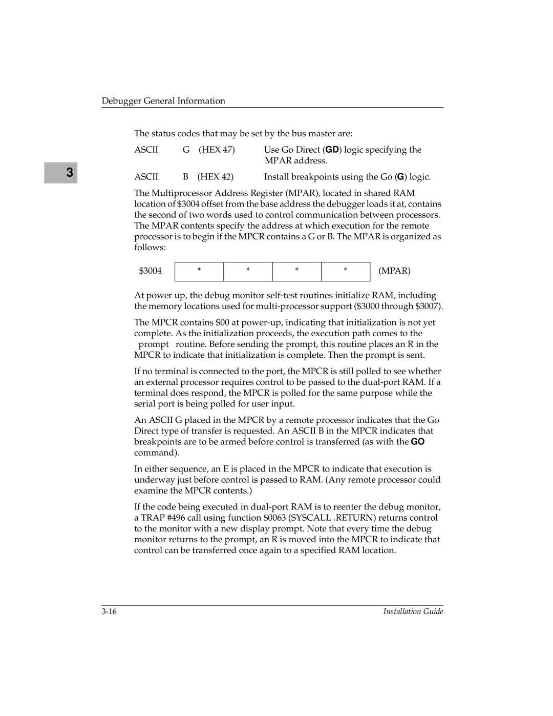 Motorola MVME197LE manual Mpar 